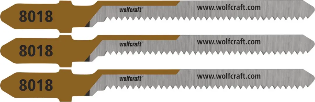 Wolfcraft Decoupeerzaagbladen Triplex 20mm HCS T-schacht