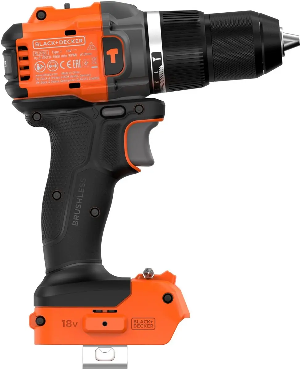 BLACK+DECKER BLD783N-XJ Schroefklopboormachine 18V - 13mm Beton