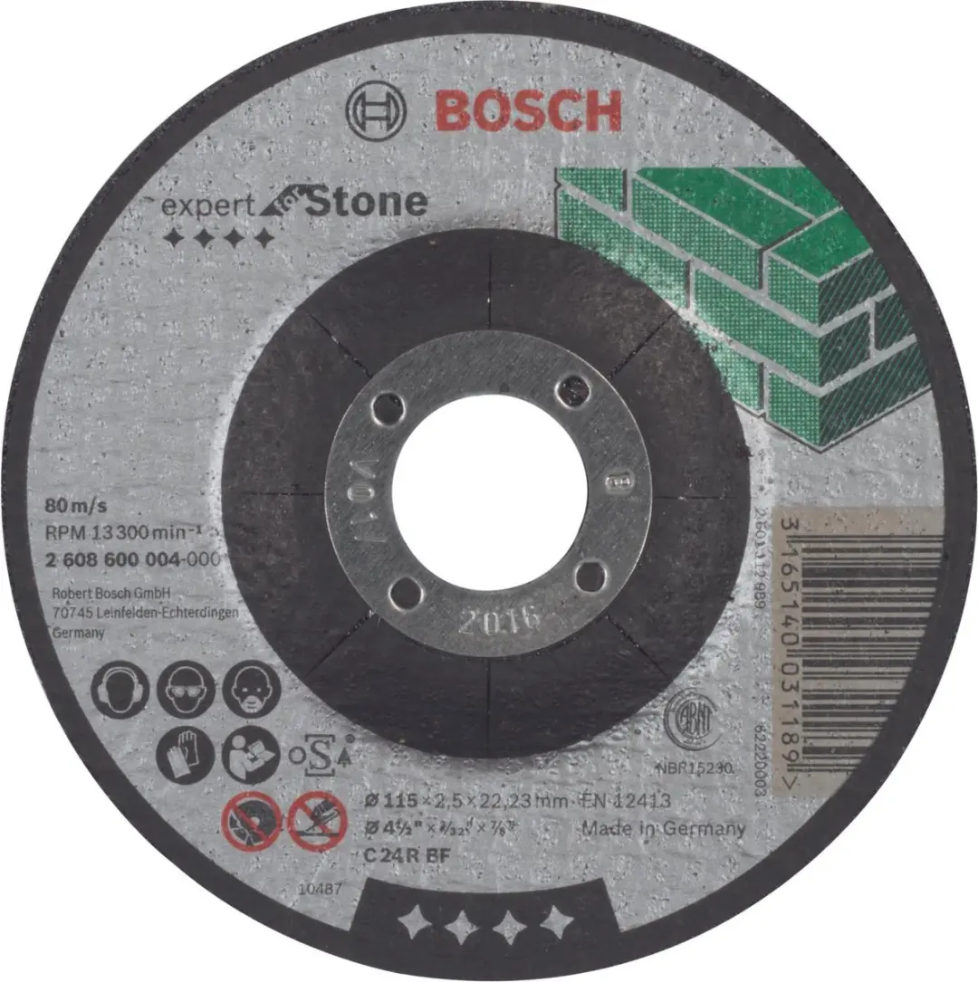 Bosch Doorslijpschijf Expert for Stone C 24 R BF 115mm - 2,5mm