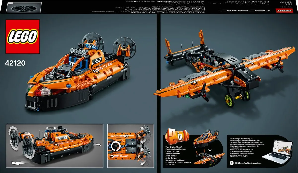 LEGO Technic Reddingshovercraft 42120