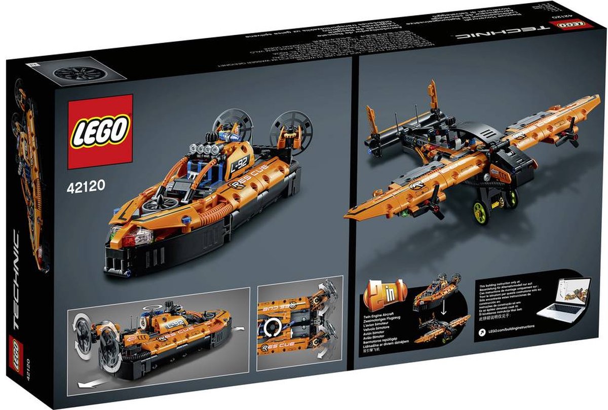 LEGO Technic Reddingshovercraft - 42120