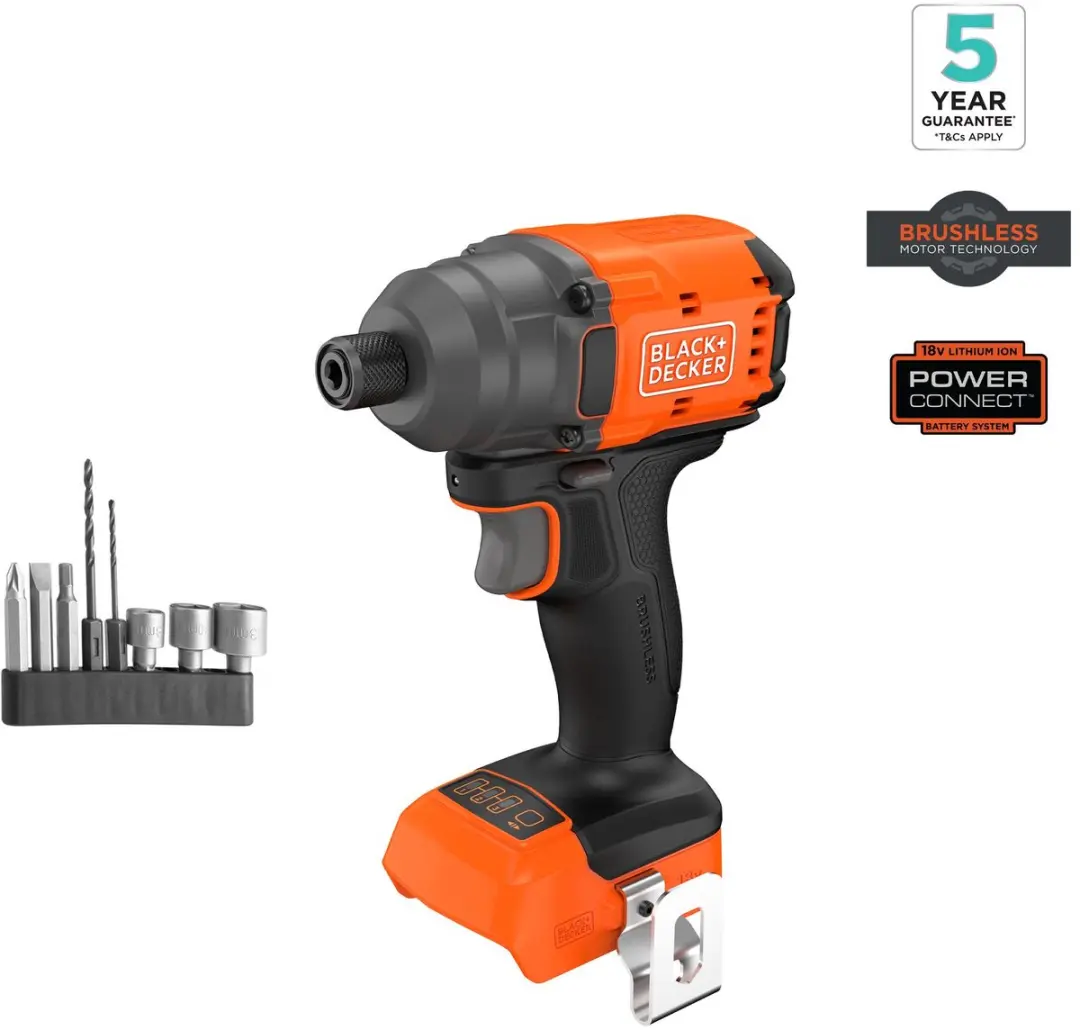 BLACK+DECKER BLIM78E1K-QW Slagschroevendraaier 18V