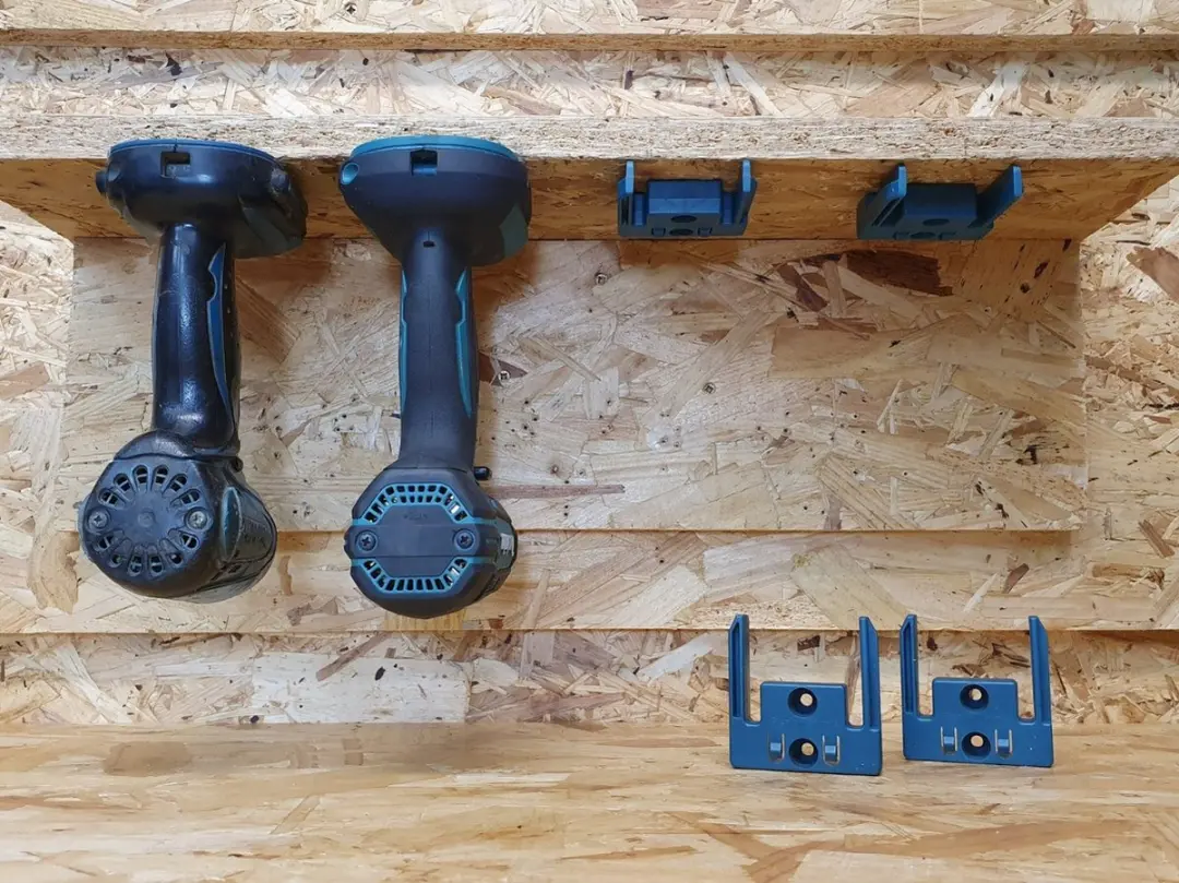 Makita Stealthmounts TM-MK18-BLU-4 Machinehouder - 4 Stuks - Blauw