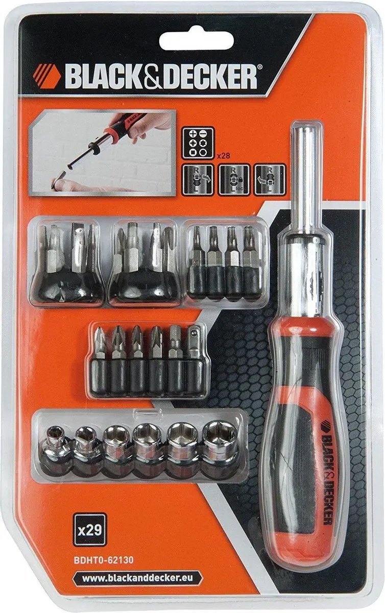 BLACK+DECKER BDHT0-62130 Bitverzameling