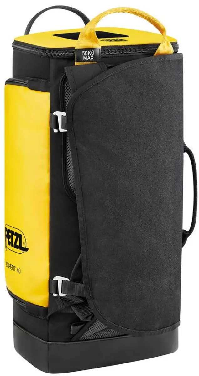 Petzl Expert 40L Transporttas - Geel/Zwart