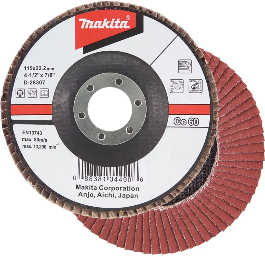 Makita Fächerschleifscheibe 115mm D-28466