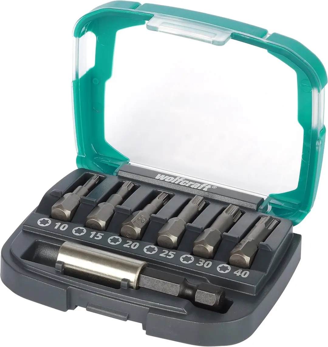 Wolfcraft Bitset FIX-GRIP T10-T40