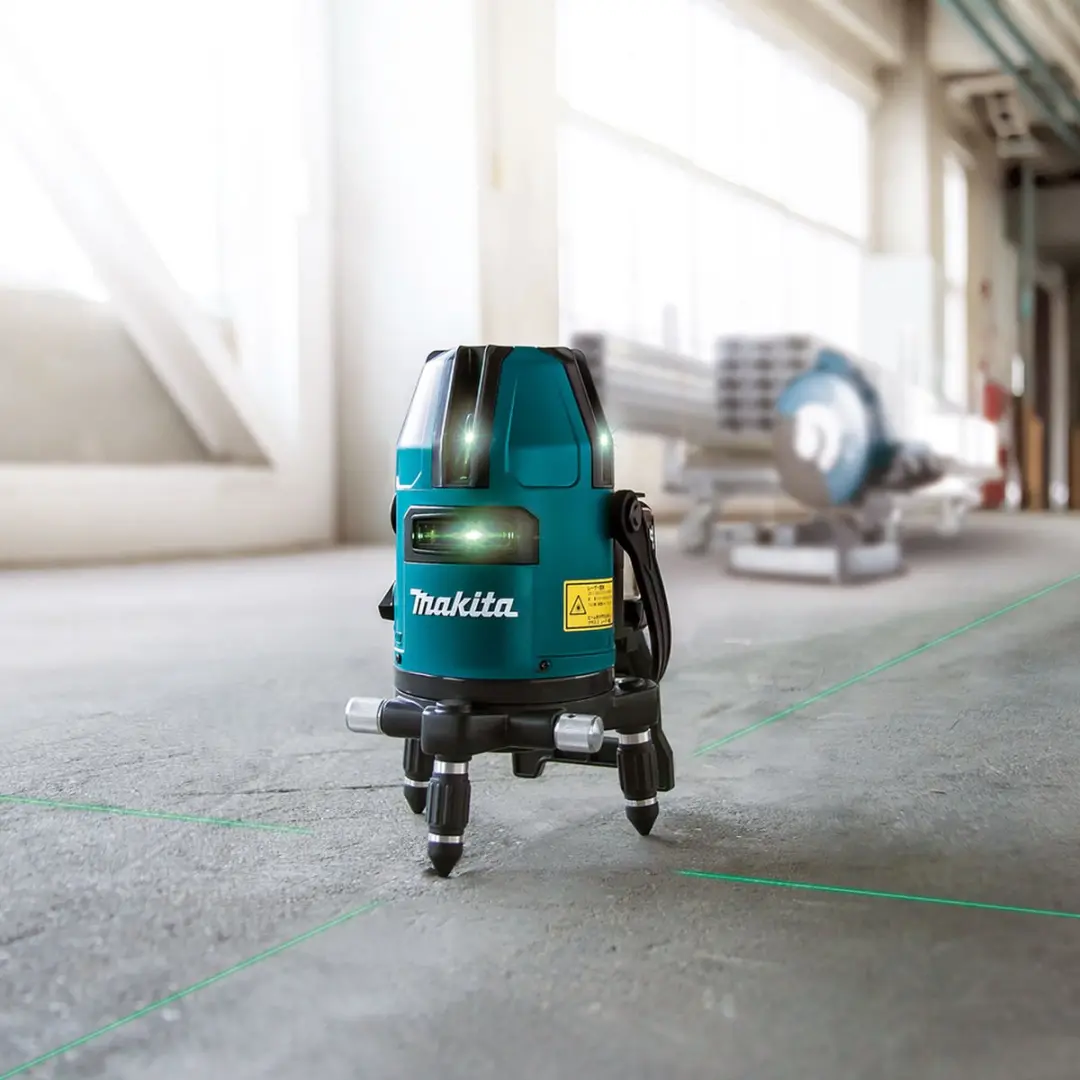 Makita SK40GDZ Accu Multilijn Laser Groen 12V Max Basic Body met Tas