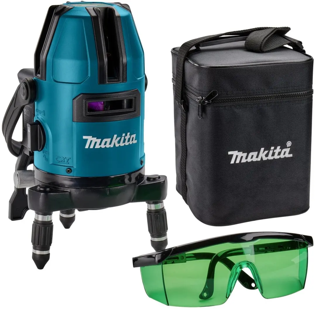 Makita SK40GDZ Accu Multilijn Laser Groen 12V Max Basic Body met Tas