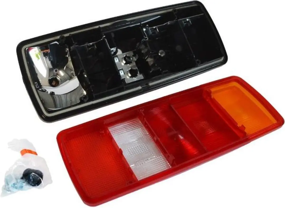 Hella Achterlicht 5-Vaks Rechts 12/24V - Oranje/Rood/Wit