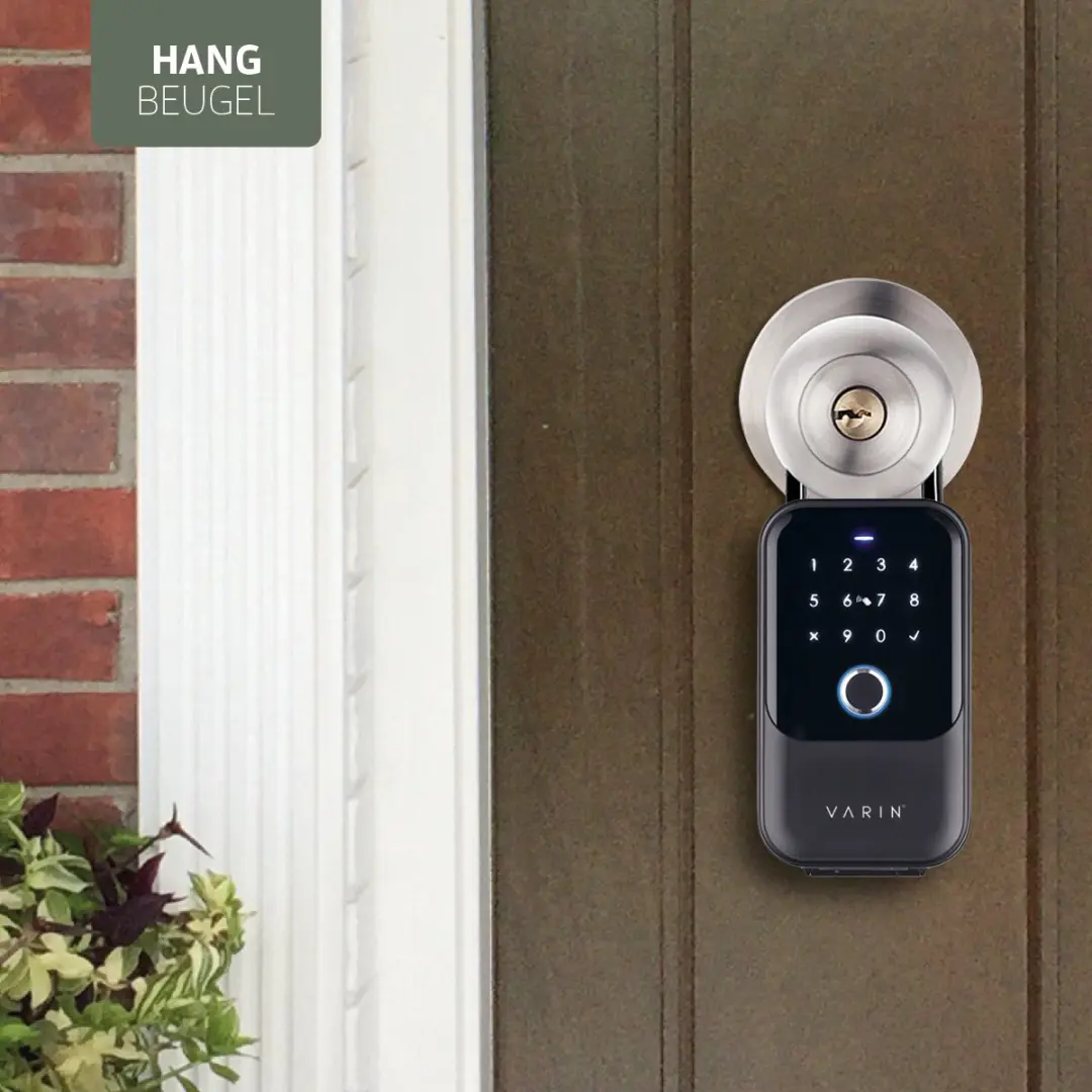 Varin Smart Sleutelkluis VA-F001 - Touchscreen & Fingerprint - IP65 Zwart - afbeelding 6 van 6