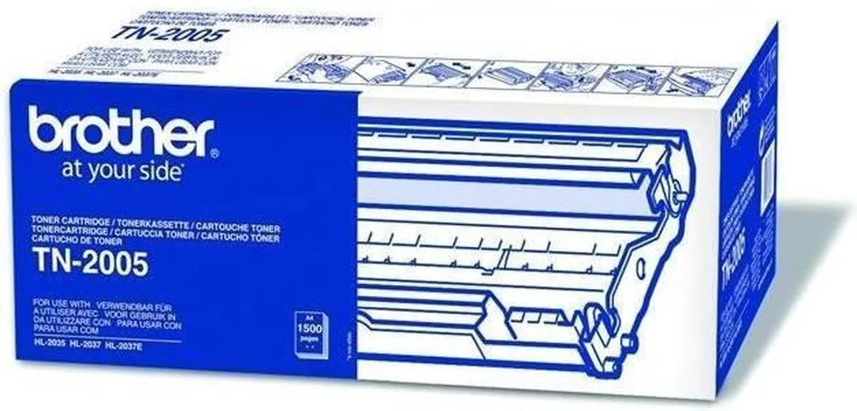 Brother TN-2005 Tonercartridge - Zwart