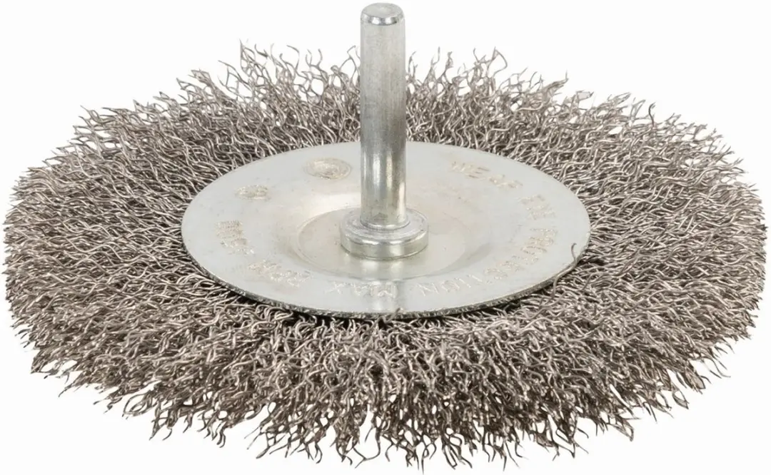 Silverline Staalborstel Wiel Ø75mm - Roestvrijstaal