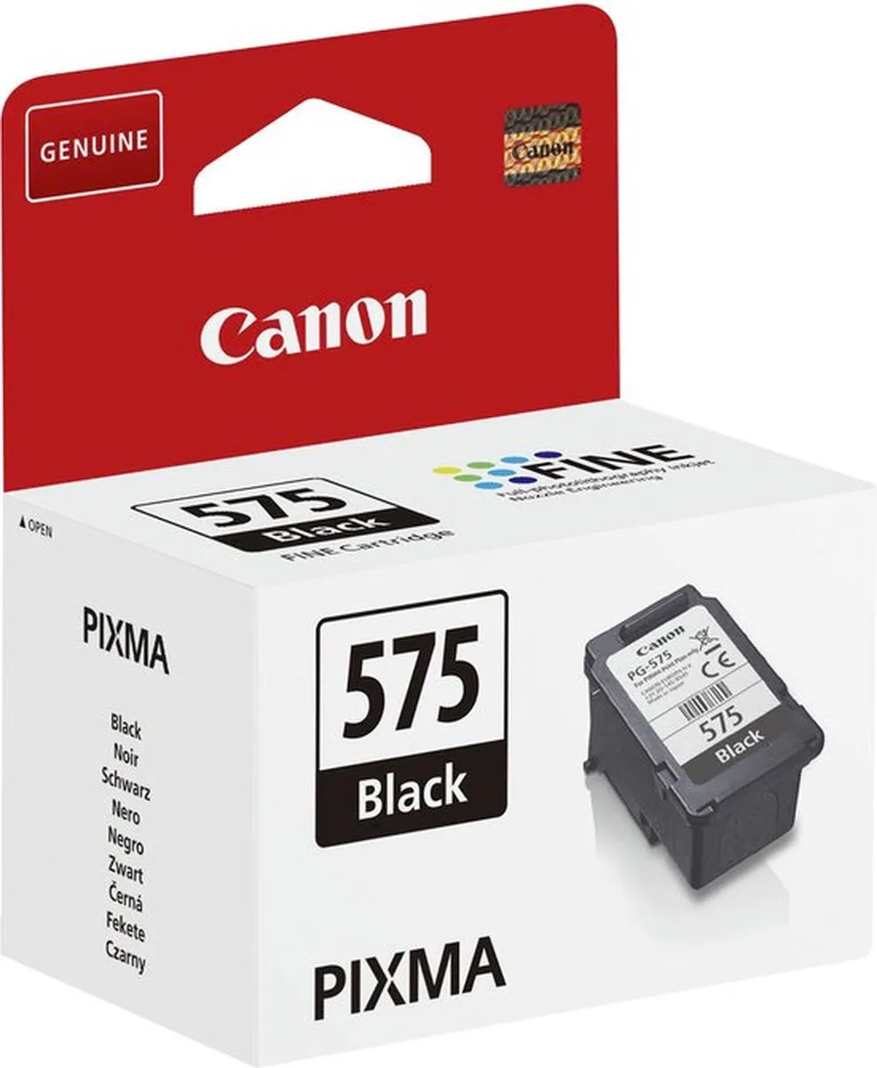 Canon PG-575 & CL-576 Inktcartridges - 100 pagina's - Zwart & Kleur