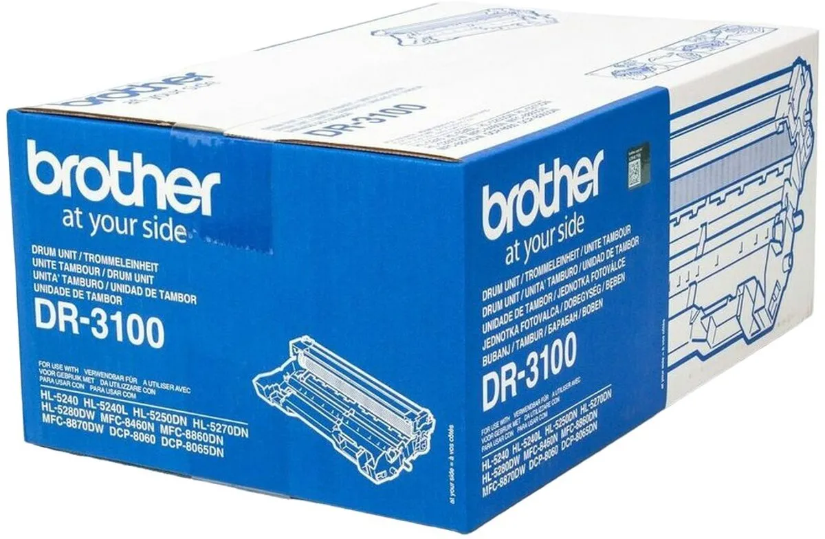 Brother DR-3100 Tonercartridge - 25.000 Pagina's - Zwart