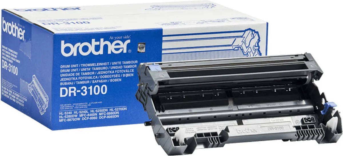Brother DR-3100 Tonercartridge - 25.000 Pagina's - Zwart