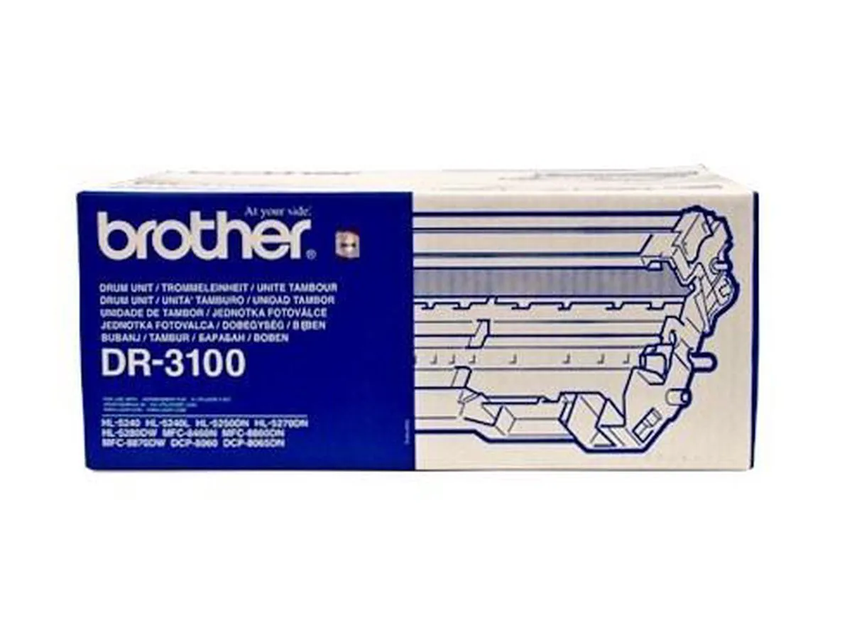 Brother DR-3100 Tonercartridge - 25.000 Pagina's - Zwart