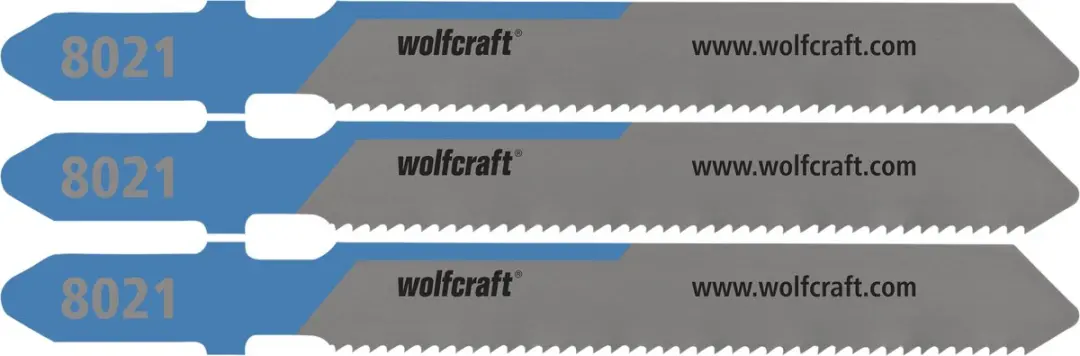 Wolfcraft Decoupeerzaagbladen HSS T-schacht 8021000