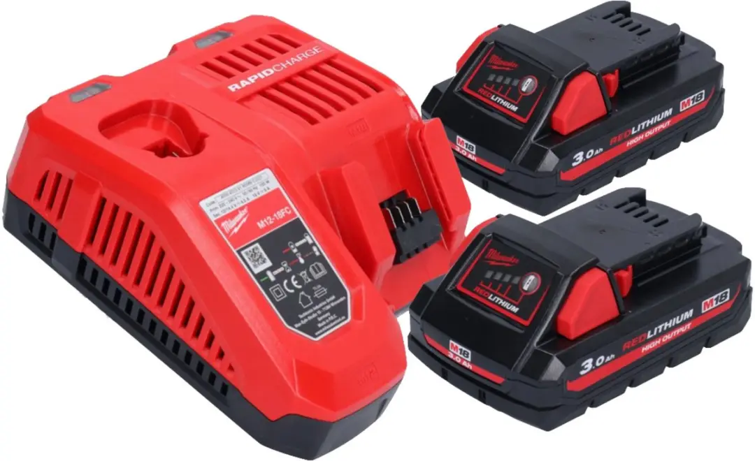 Milwaukee M18 PAL2-302 Acculamp - 2000 Lumen - Rood/Zwart