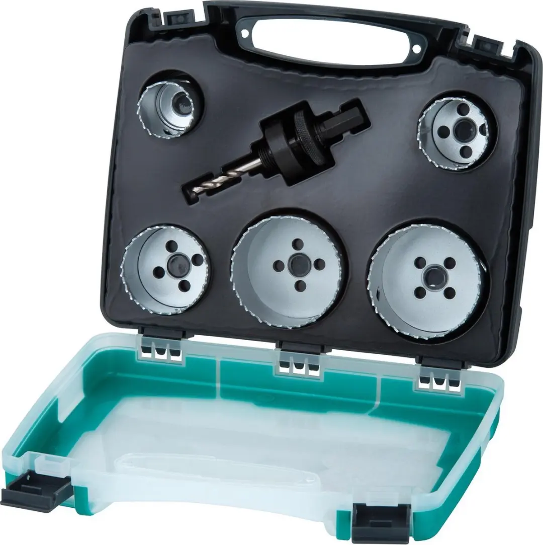 Wolfcraft BiM Gatenzaag Set 6-delig Ø25-83mm