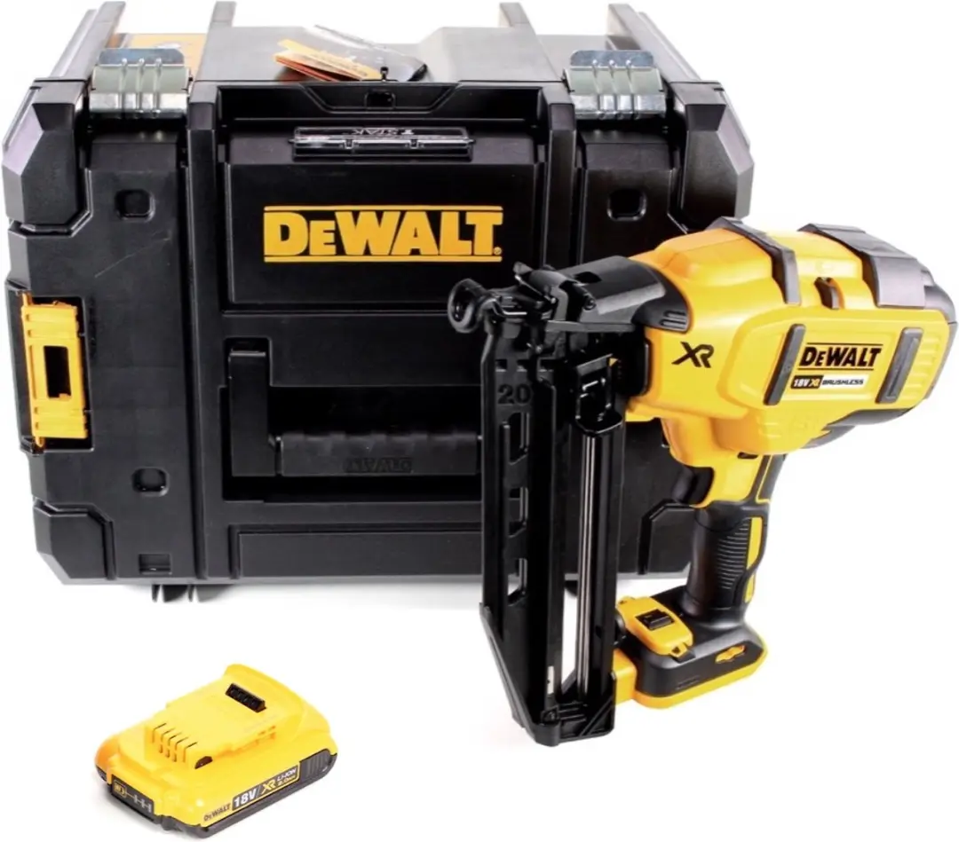 DeWalt DCN660NT Accuspijkerapparaat 18V 32-63mm - Borstelloos - 2.0Ah - afbeelding 4 van 5