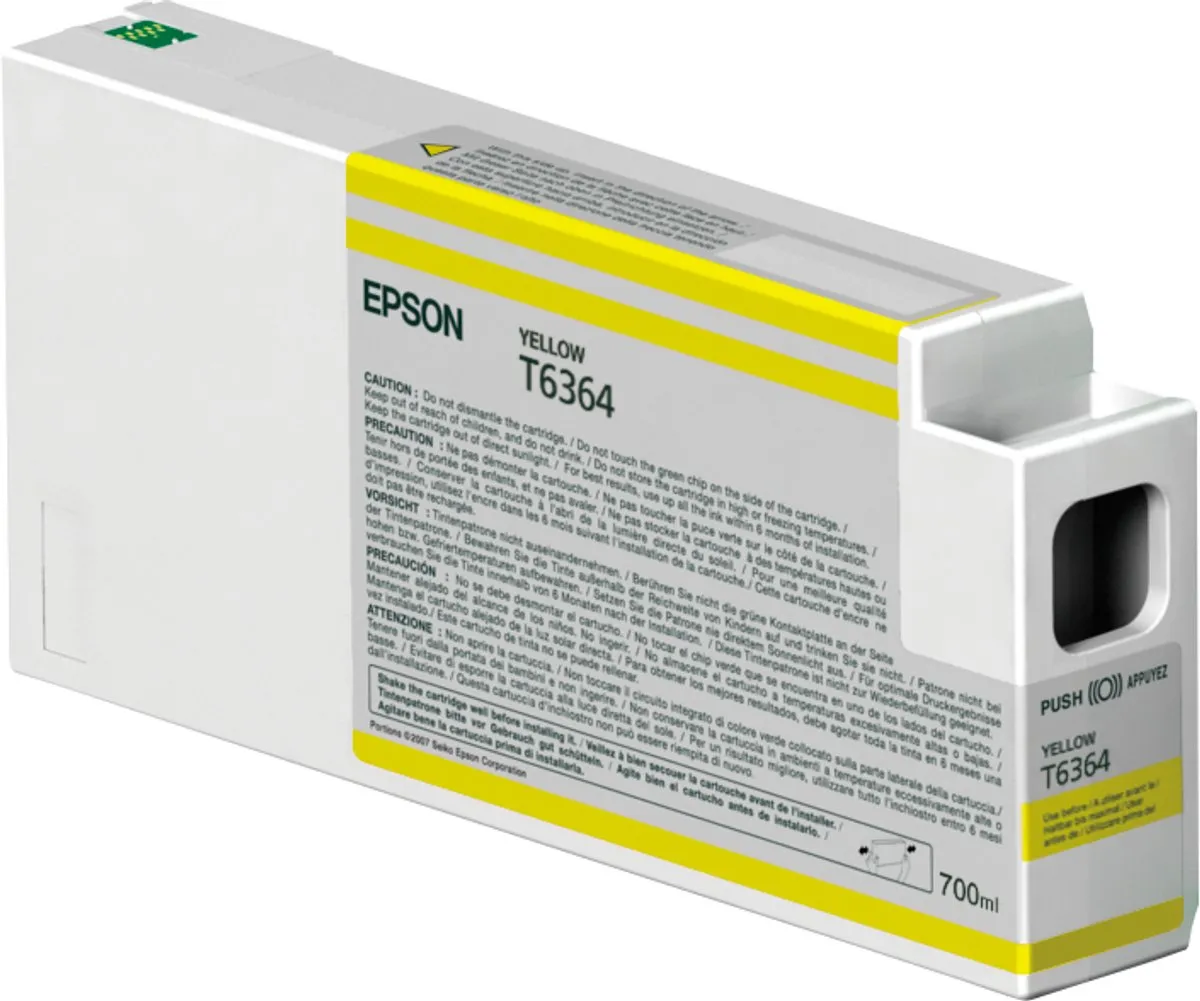 Epson T6364 Inktcartridge Geel