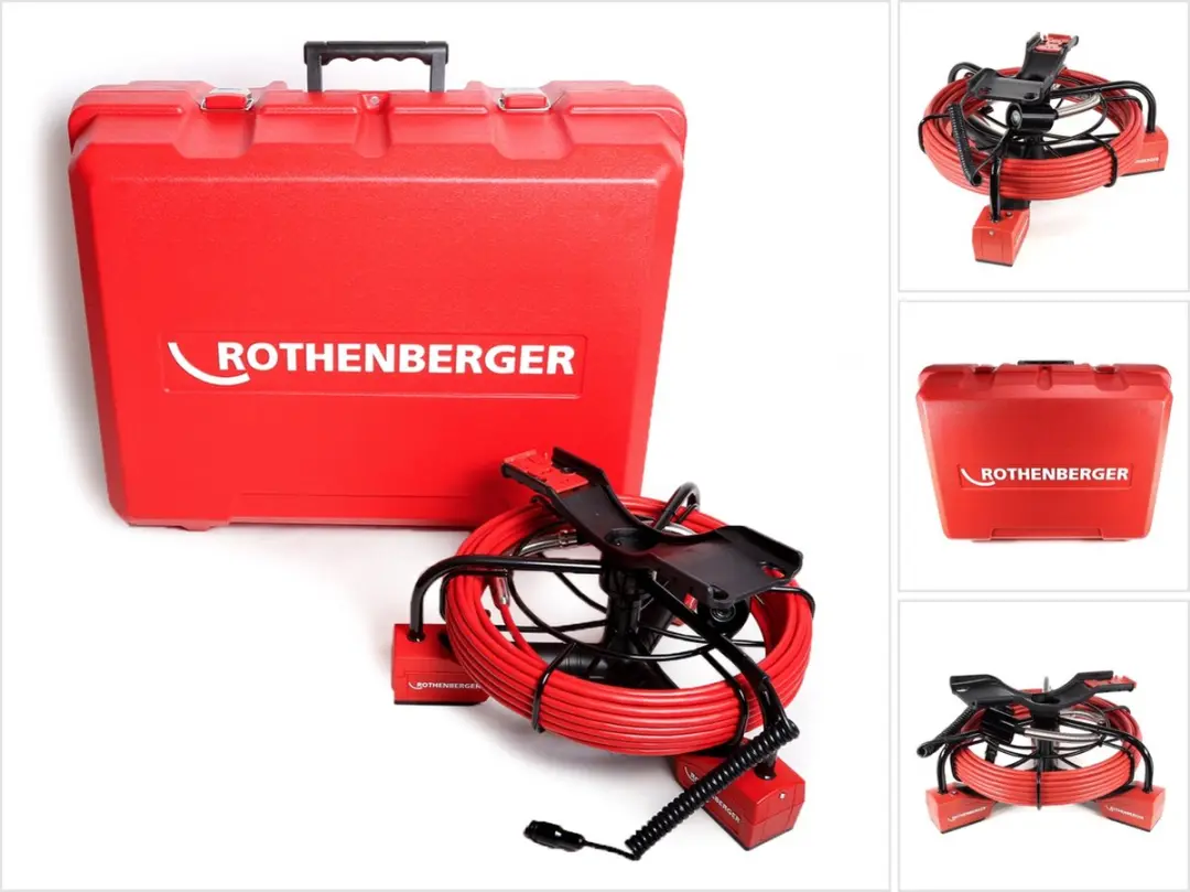 Rothenberger ROSCOPE 1000 Module 25/16 Inspectiecamera - Zwart/Rood - afbeelding 3 van 6