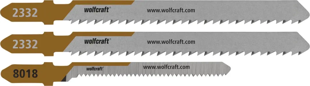 Wolfcraft Decoupeerzaagbladen Parket 2332000