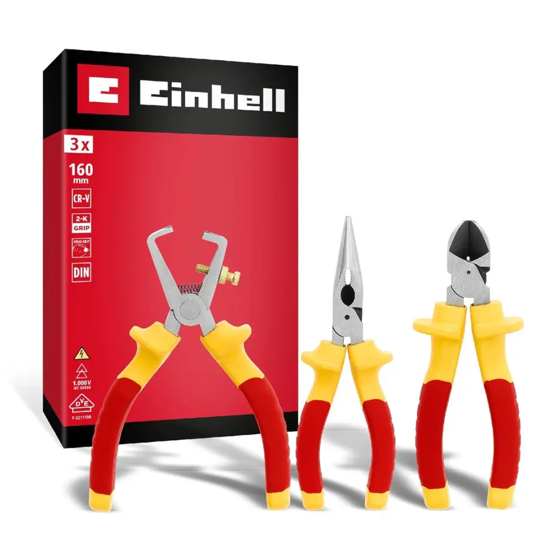Einhell Elektriciens Tangenset 3-delig