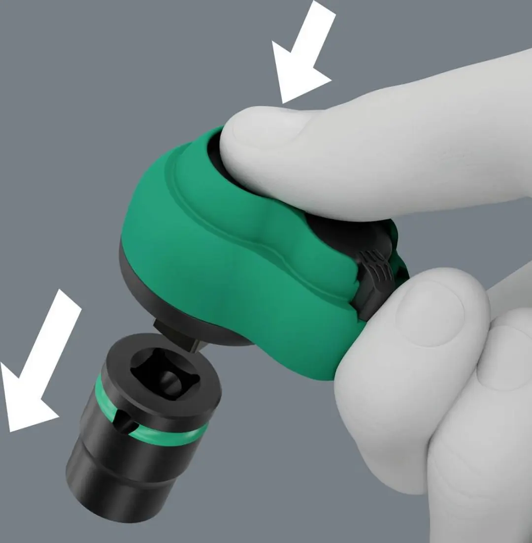 Wera 8010 B Zyklop Comfort Omschakelratel 3/8 - 1 Stuk
