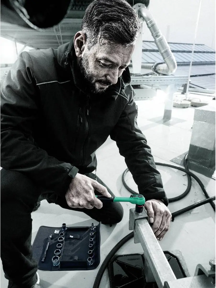 Wera 8010 B Zyklop Comfort Omschakelratel 3/8 - 1 Stuk