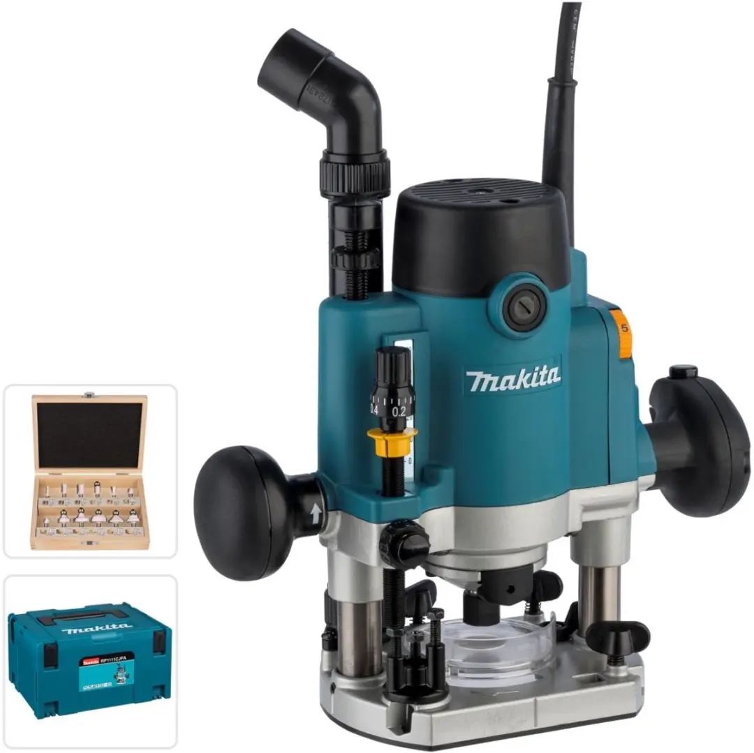 Makita RP1111CJFA Bovenfrees 1.100W - 12-delig