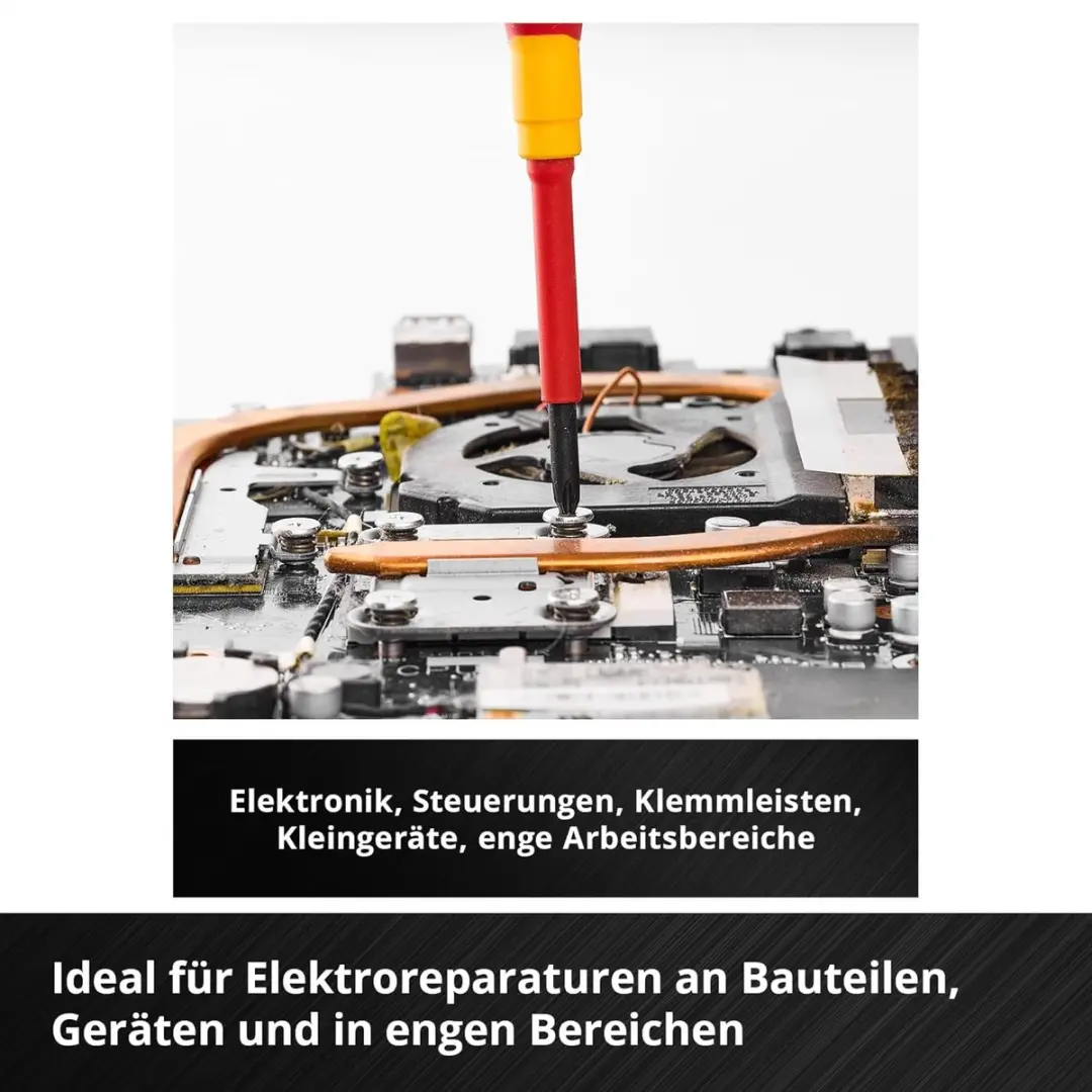 Einhell Schroevendraaierset VDE PH 00/0/1 & SL 3.0 - 6 Stuks