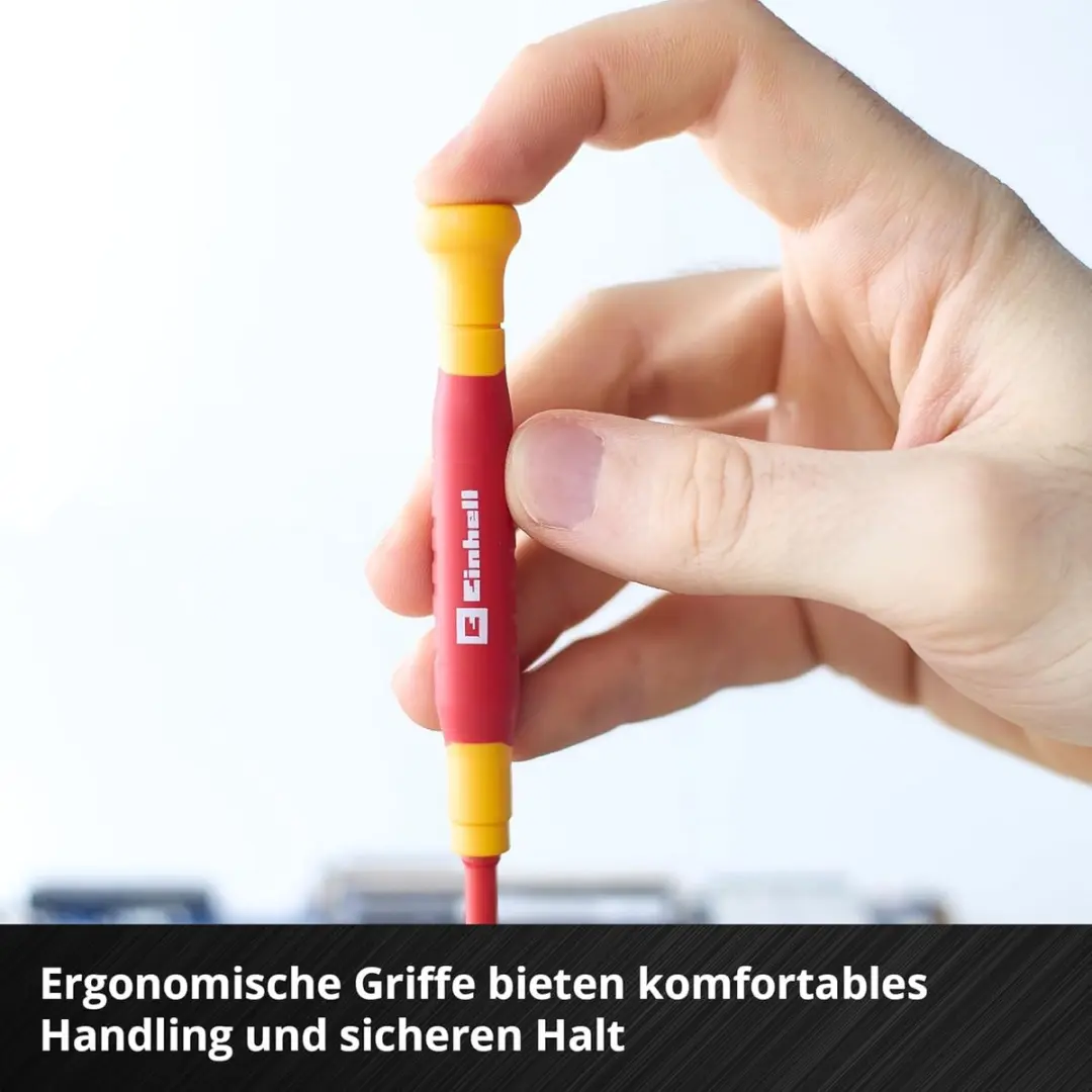 Einhell Schroevendraaierset VDE PH 00/0/1 & SL 3.0 - 6 Stuks - afbeelding 6 van 6