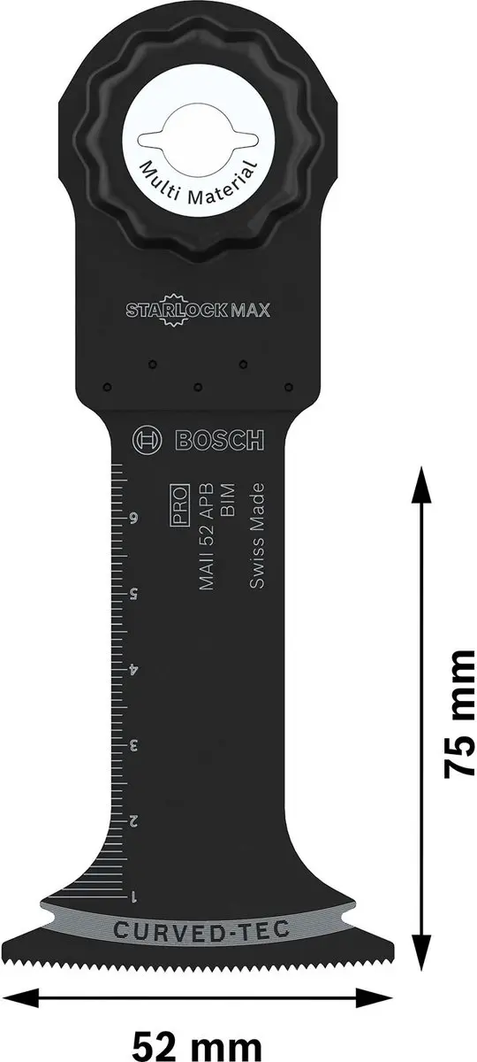 Bosch Professional PRO MAII 52 APB Mes - Oscillerend