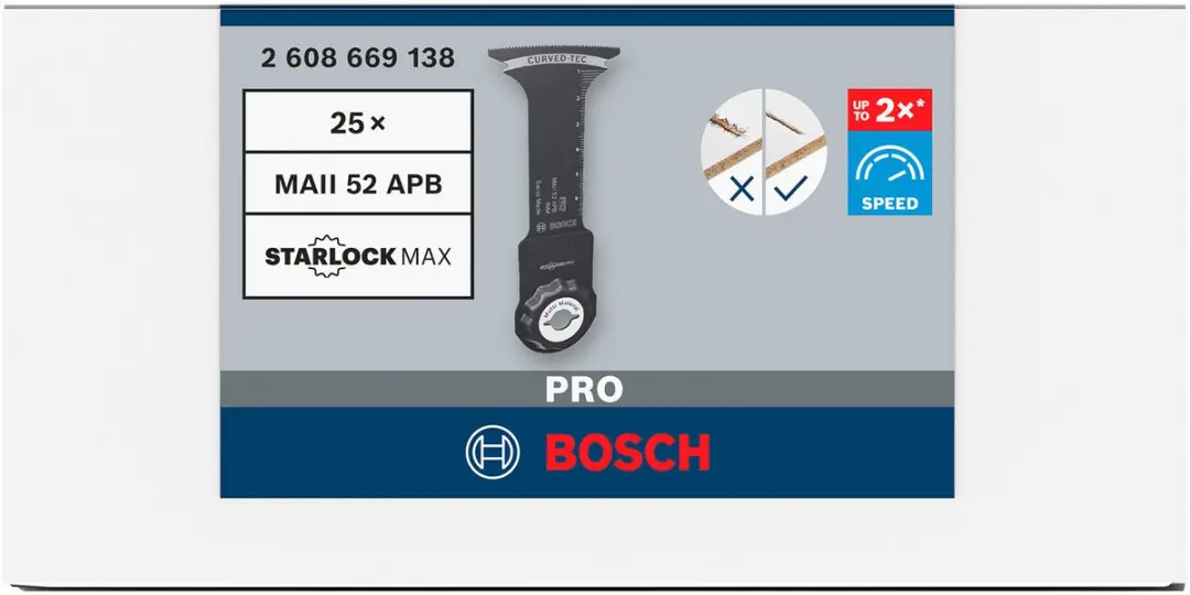 Bosch Professional PRO MAII 52 APB Mes - Oscillerend