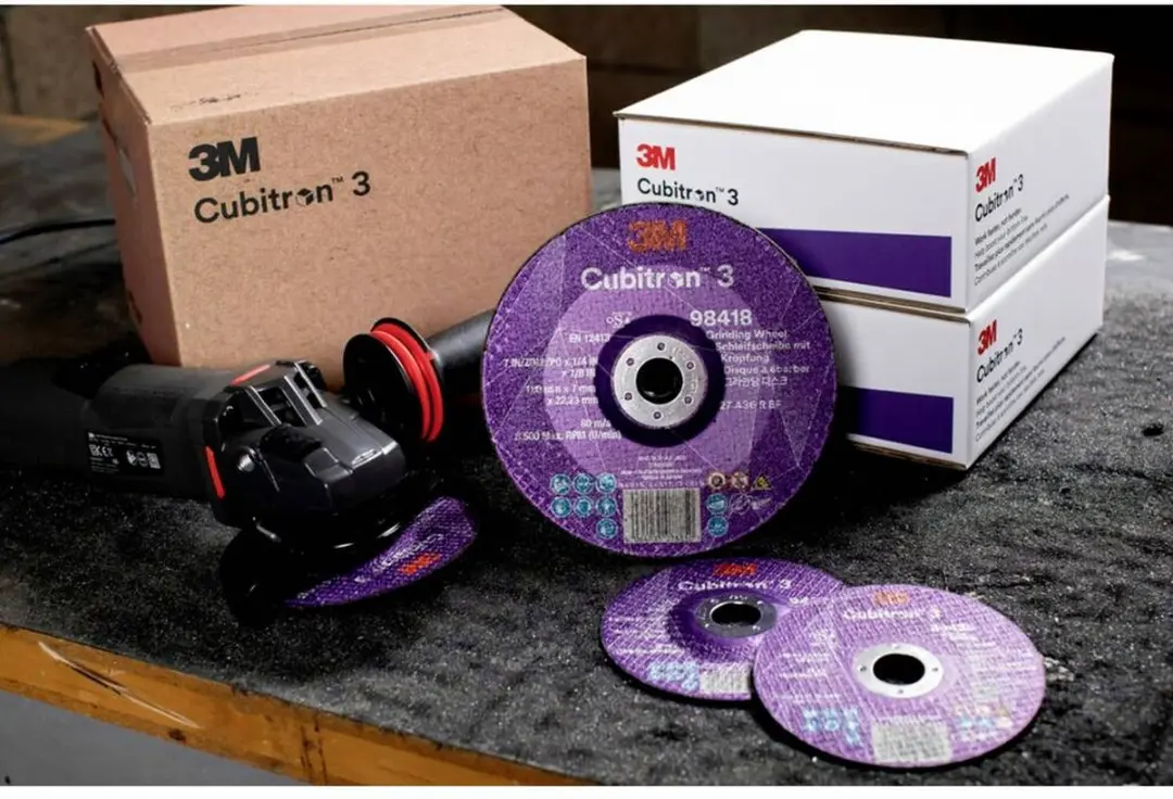 3M Cubitron 3 Snijschijf D125x1mm Metaal - 22,23mm