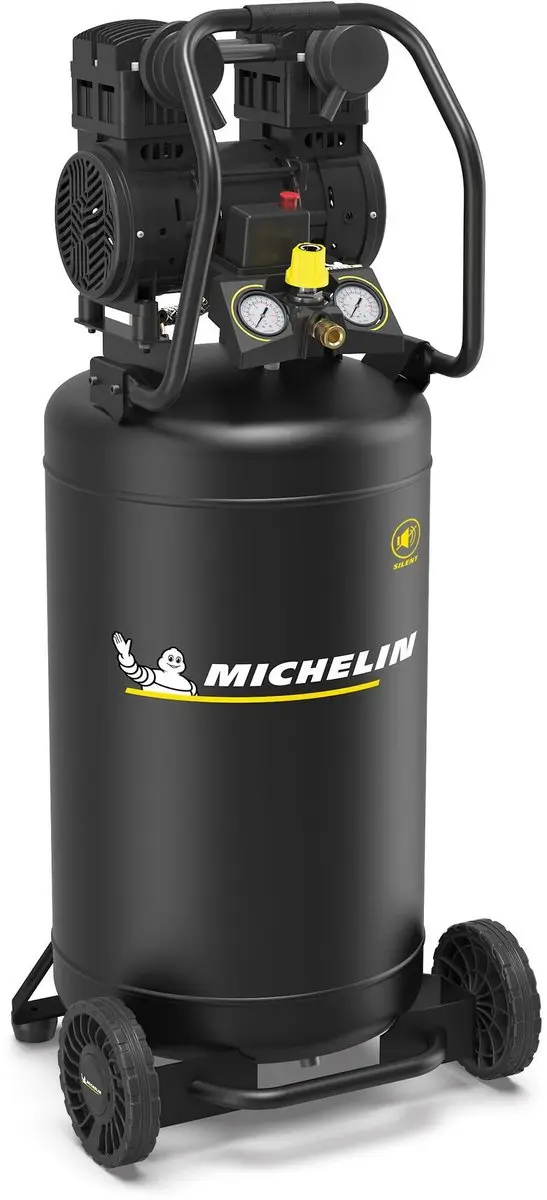 Michelin MX POP AIR 100V-3 Silent Staande Compressor 9 bar 363 l/min 100L