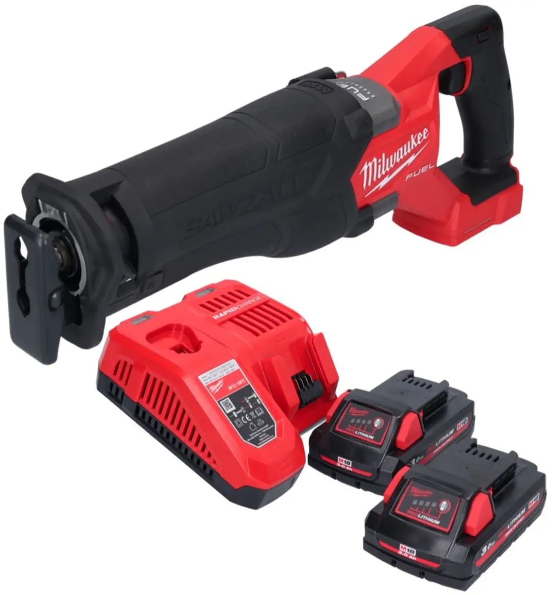 Milwaukee M18 FSZ-302 Reciprozaag - 18V - 2x 3.0Ah + Lader