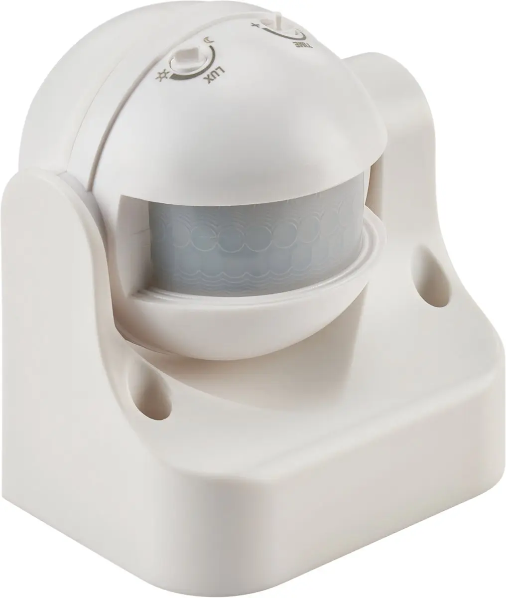 Deltaco PIR-100 Bewegingssensor - 180° Detectie 12m - Wit