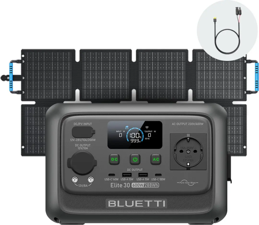 Bluetti Elite 30 V2 Powerstation 600W