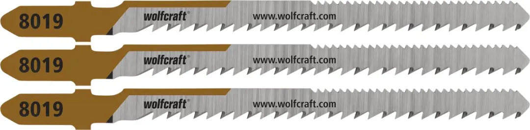 Wolfcraft Decoupeerzaagbladen HCS T-schacht 8019000