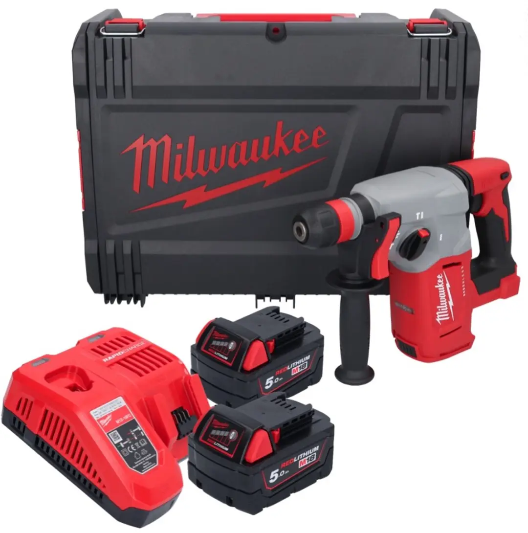 Milwaukee M18 BLHX-502X Accu Combihamer SDS+ 2,3J - 18V 5,0Ah