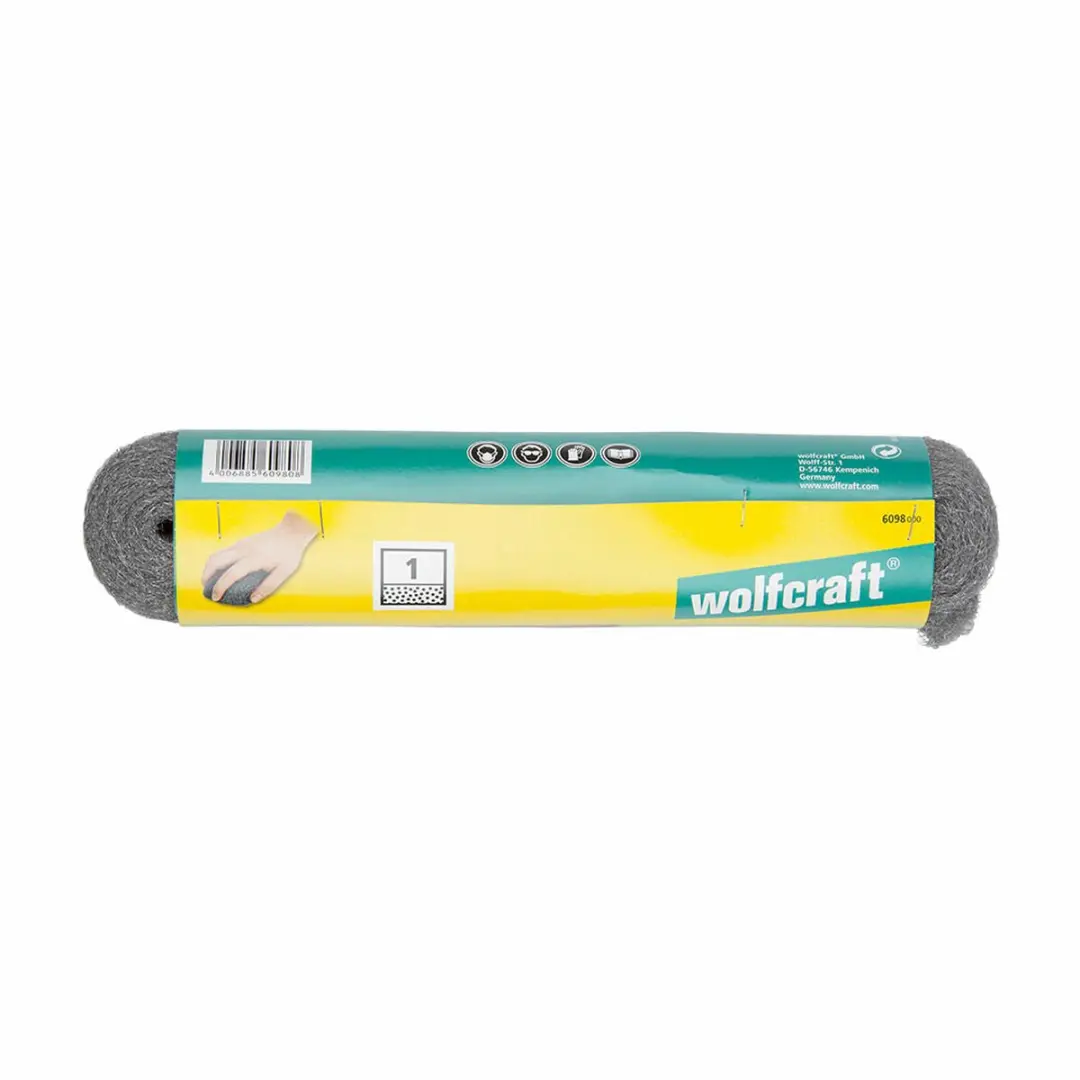 Wolfcraft Staalwol Fijnheid 1 - 200g