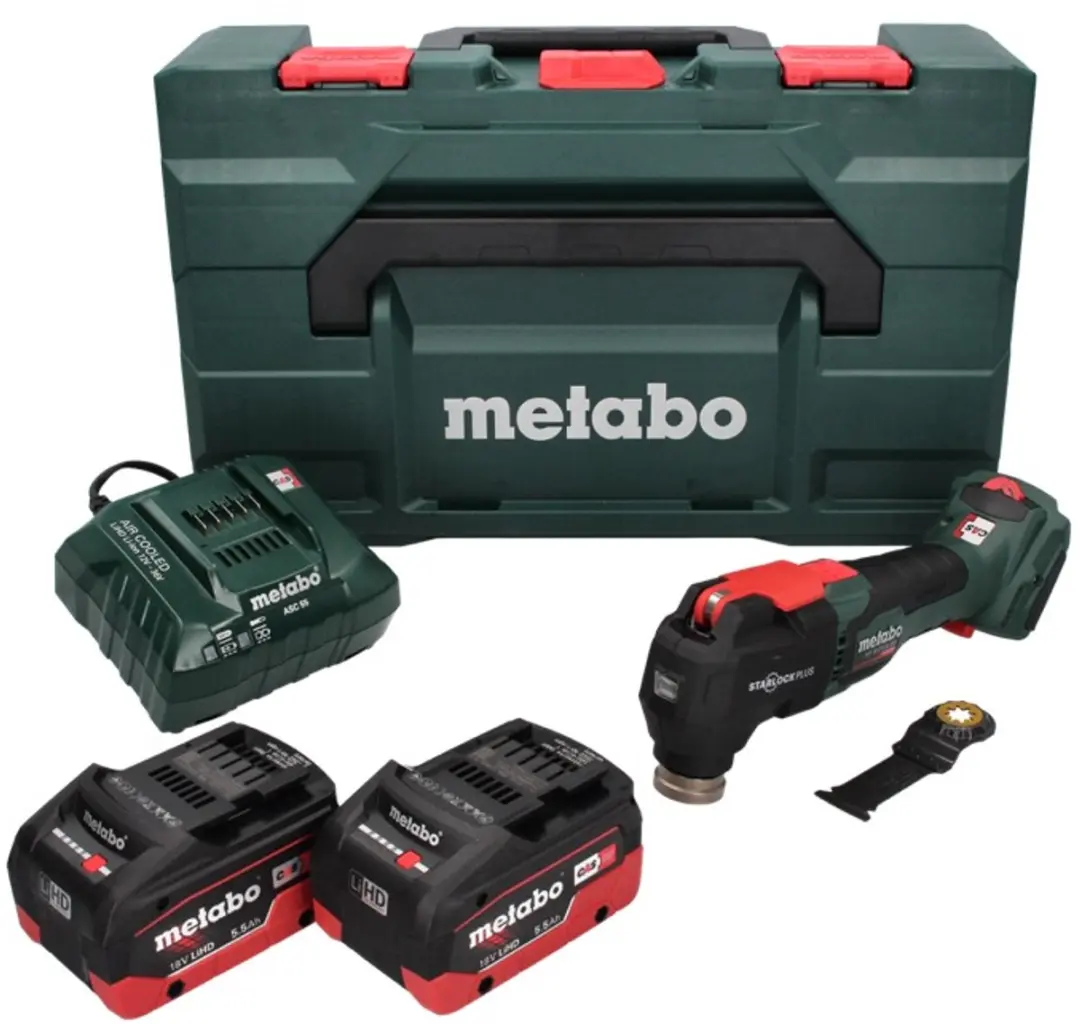 Metabo MT 18 LTX BL QSL Multitool - 18V - 2x 5,5Ah Accu + Lader