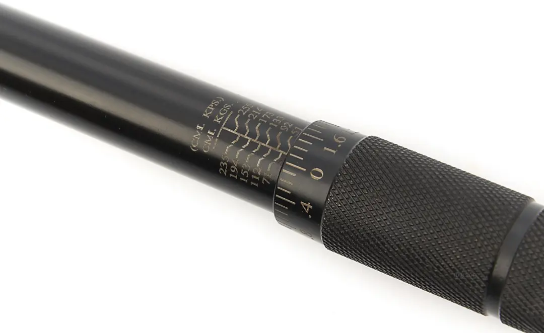 HBM Momentsleutel 1/4" 5-25 Nm CrMo - 27,8 cm - Zwart