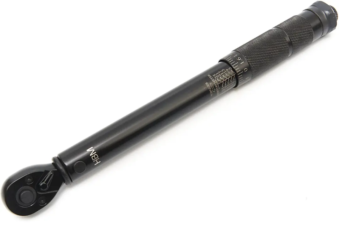 HBM Momentsleutel 1/4" 5-25 Nm CrMo - 27,8 cm - Zwart - afbeelding 6 van 6