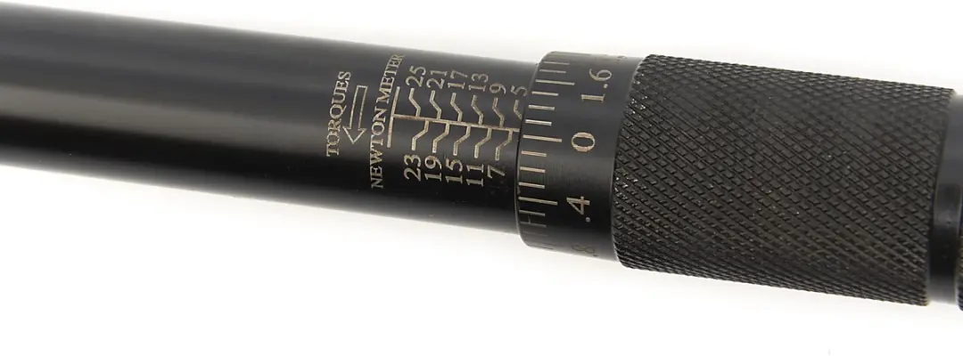 HBM Momentsleutel 1/4" 5-25 Nm CrMo - 27,8 cm - Zwart