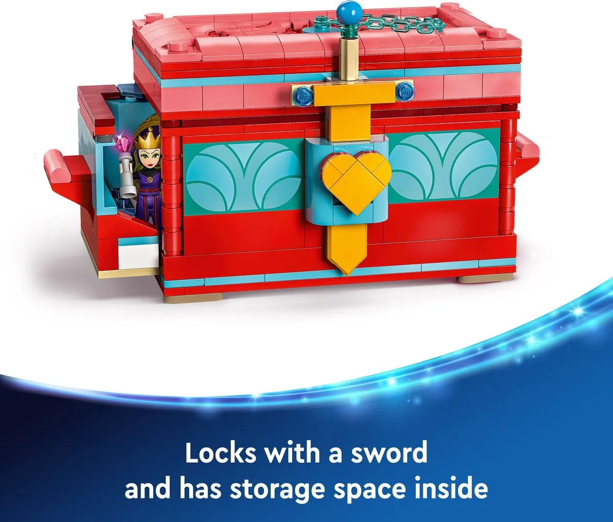 LEGO Disney Sneeuwwitje Sieradendoos 43276 - 358 Stukken - Blauw