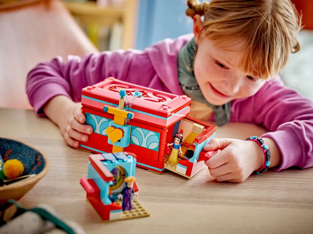LEGO Disney Sneeuwwitje Sieradendoos 43276 - 358 Stukken - Blauw